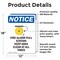 Signmission Fire Alarm Pull Station Sign With Symbol, 12 in W x Rectangle, Vinyl Decal OS-2PACK-NS-D-1218-V-12545 - alternate 6